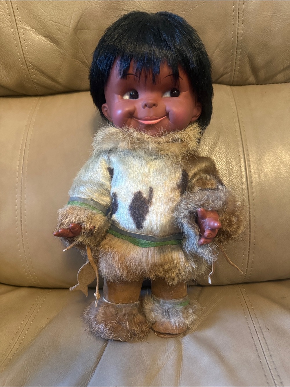 1960’s Kimmie doll. With leather fish